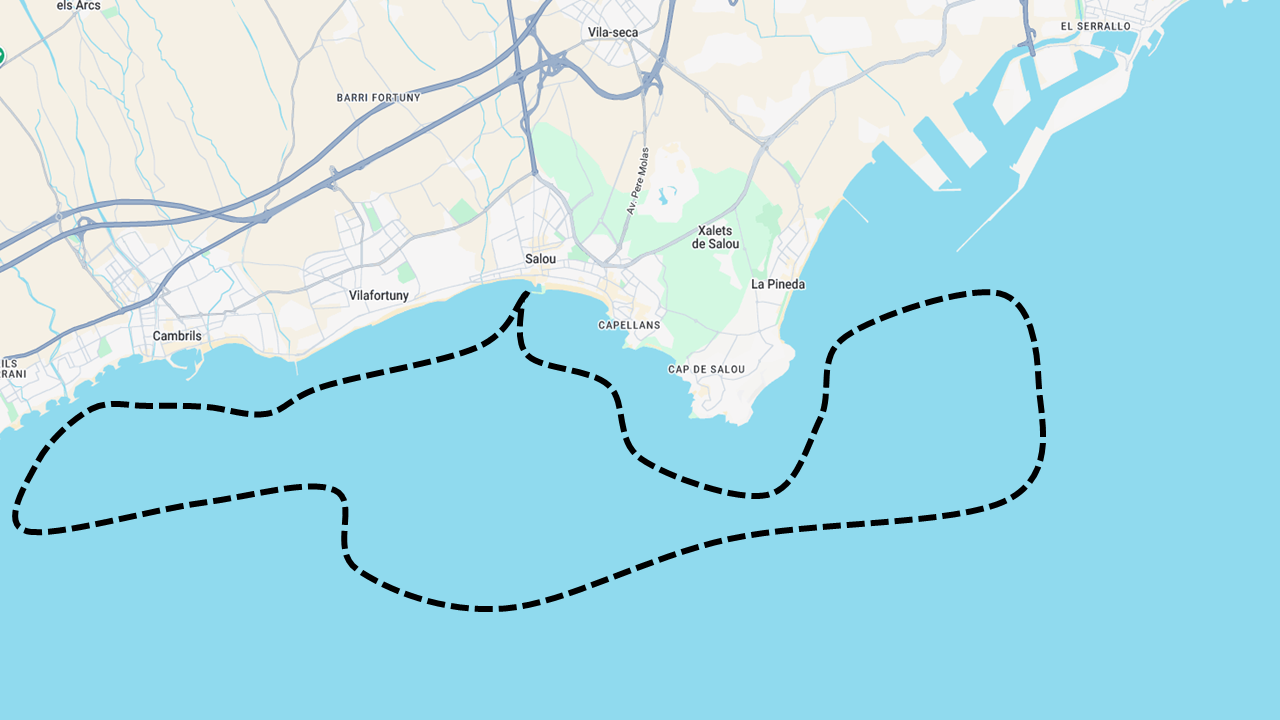 Mapa ruta TOUR 60 min